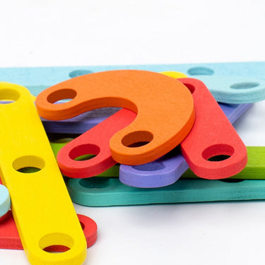 Ecotoys GeoFun Bord | Descubre diversión y aprendizaje en uno - Juguete de geometría Montessori